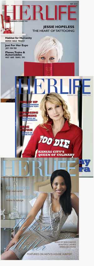 HERLIFE Magazine Covers