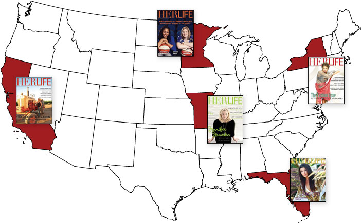 HERLIFE franchise location map